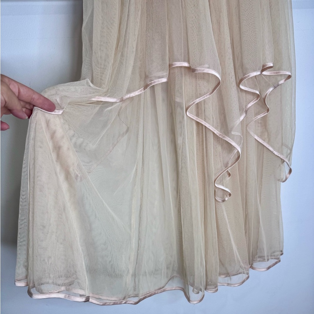 Free People ‘Keep Me’ Tulle Maxi Skirt in Shell - Picture 6 of 13